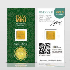 Emas Mini Secure Card 1 gram