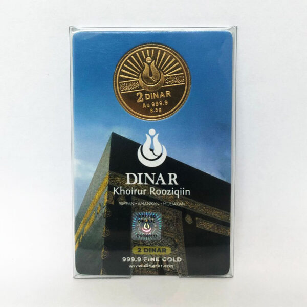 Koin 2 Dinar - Dinar KR 8.5 gram