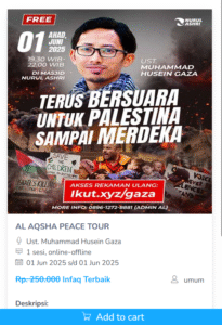 Al Aqsa Pace Tour